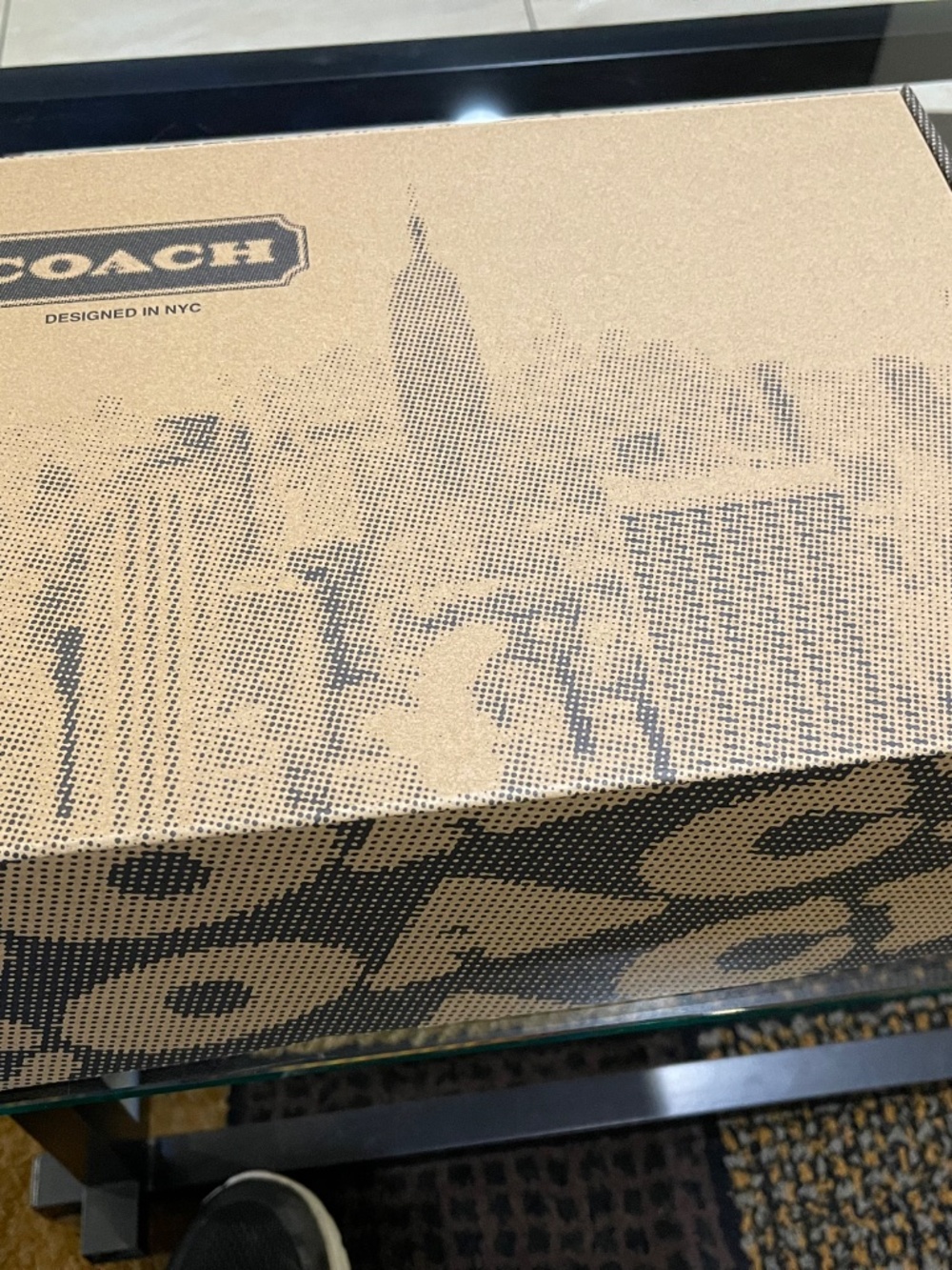 Men's COACH Signature Canvas Sneakers Size 13 - Picture 11 of 12